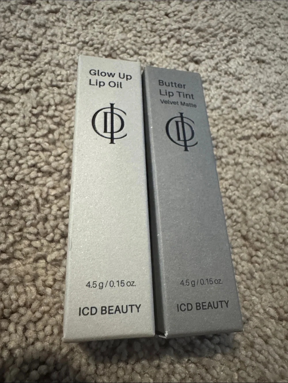 ICD BEAUTY Glow Up Lip Oil & Butter Lip Tint Velvet Matte Symphony Pink 15